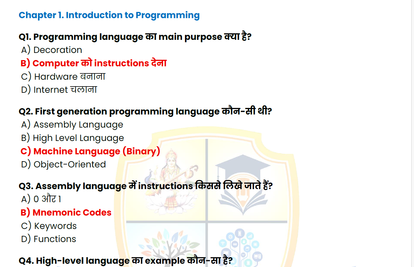 "O" Level M-3 PYTHON MCQs 450 - Image 4