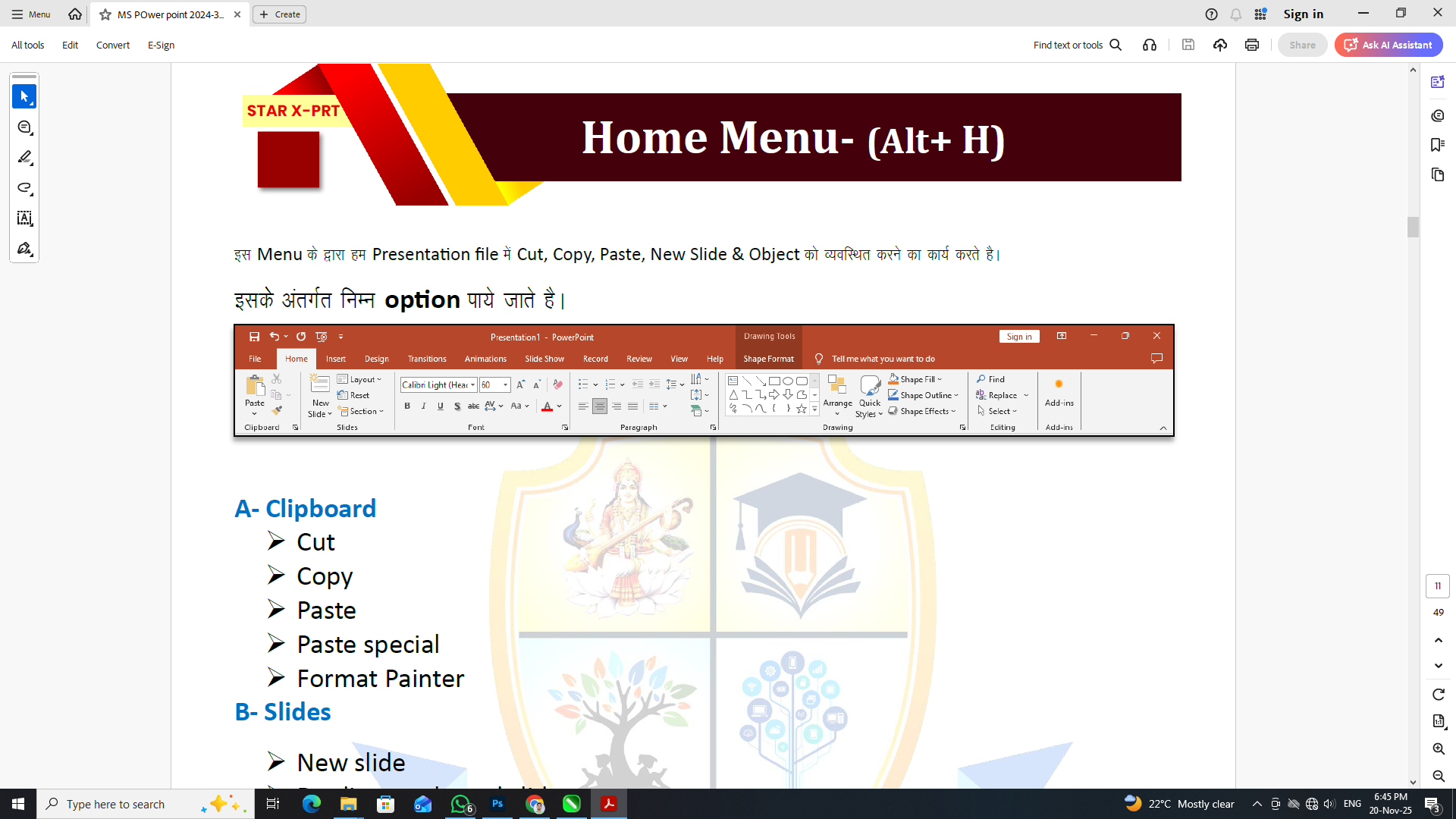 MS POWER POINT NOTES 2024 - Image 6