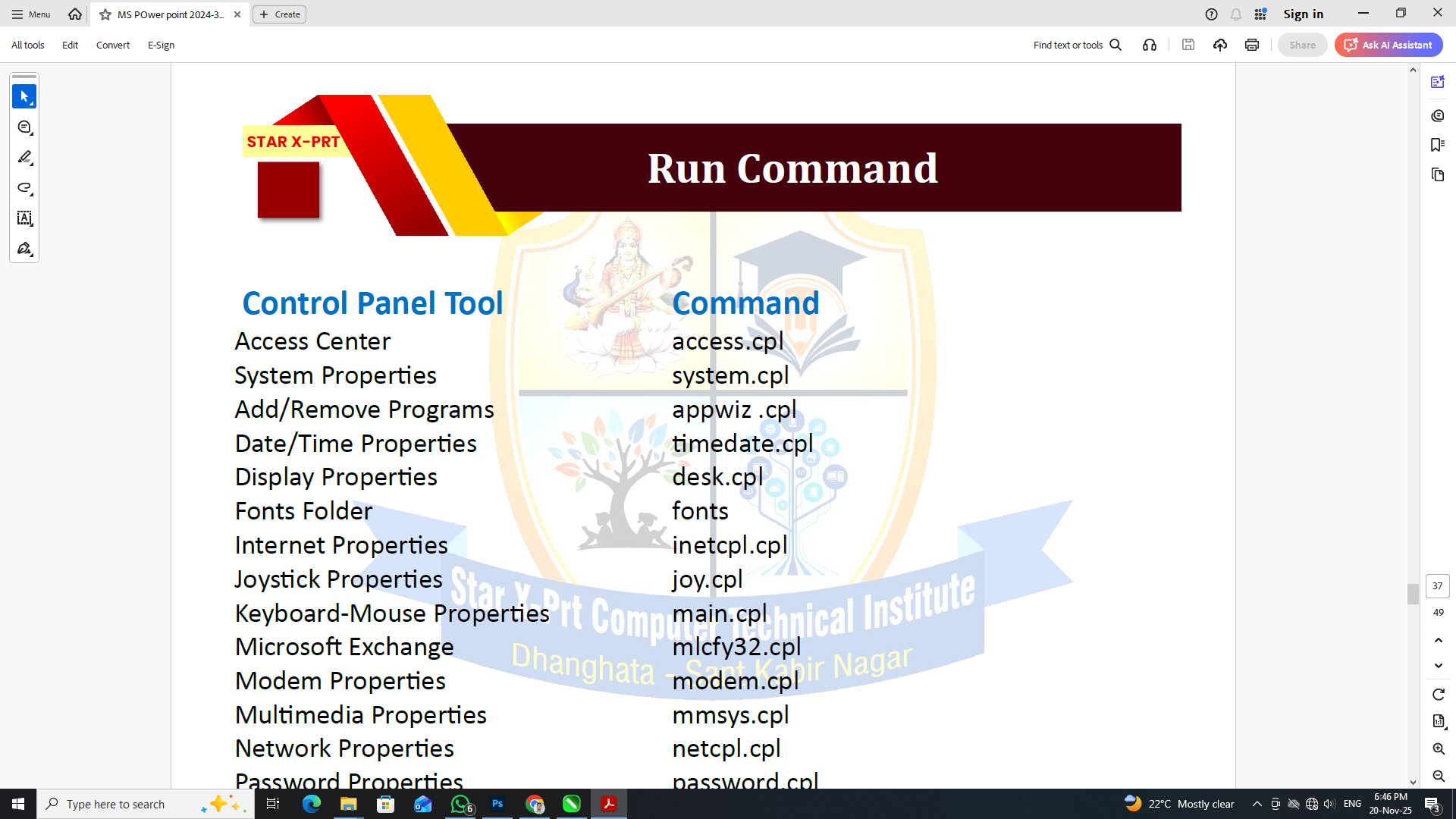 MS POWER POINT NOTES 2024 - Image 10