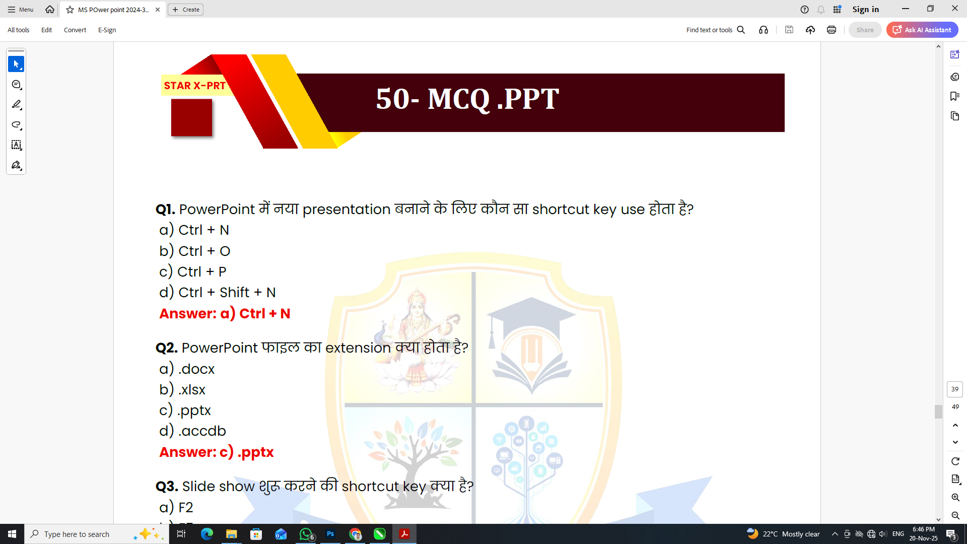 MS POWER POINT NOTES 2024 - Image 11