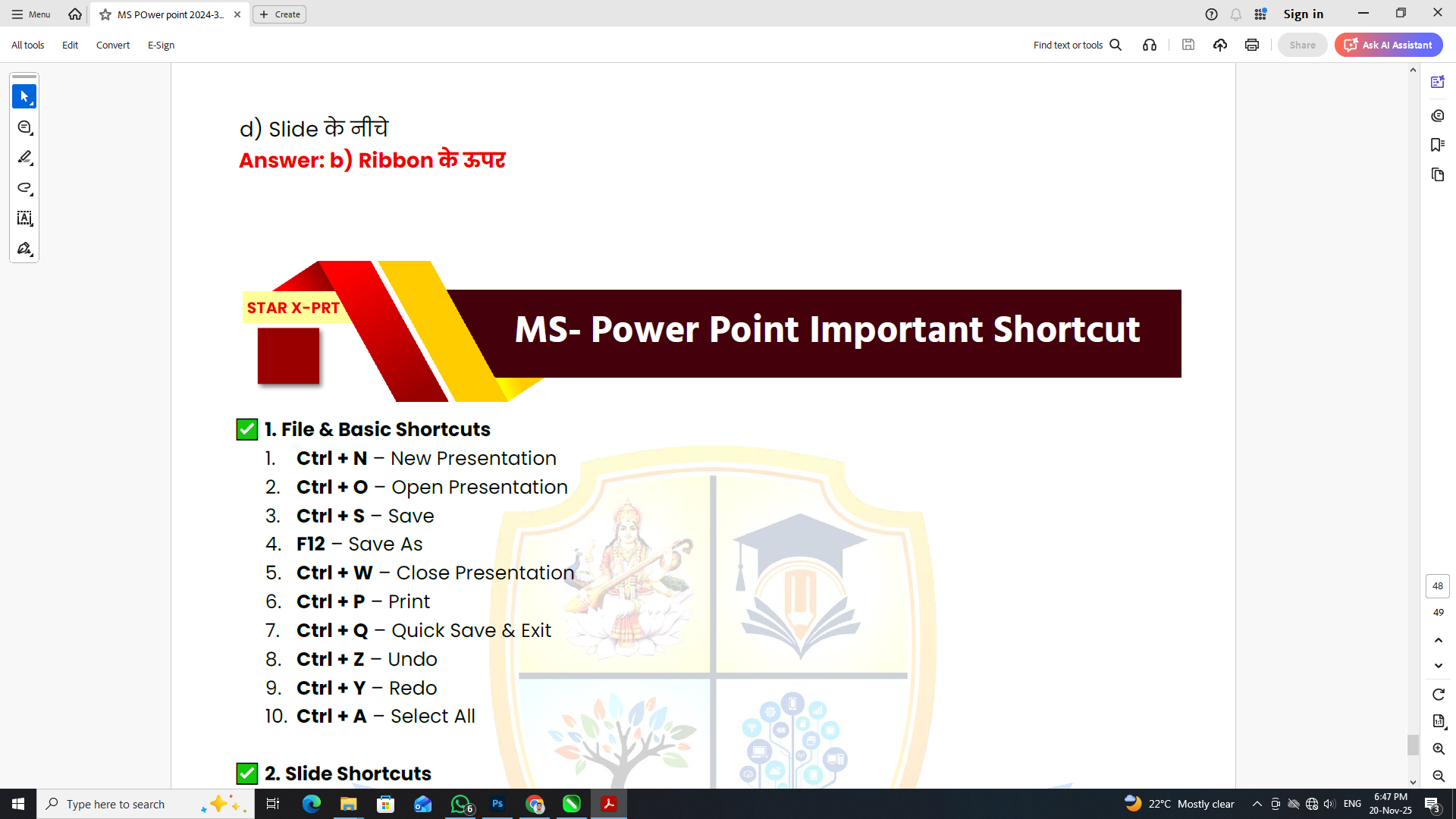 MS POWER POINT NOTES 2024 - Image 12