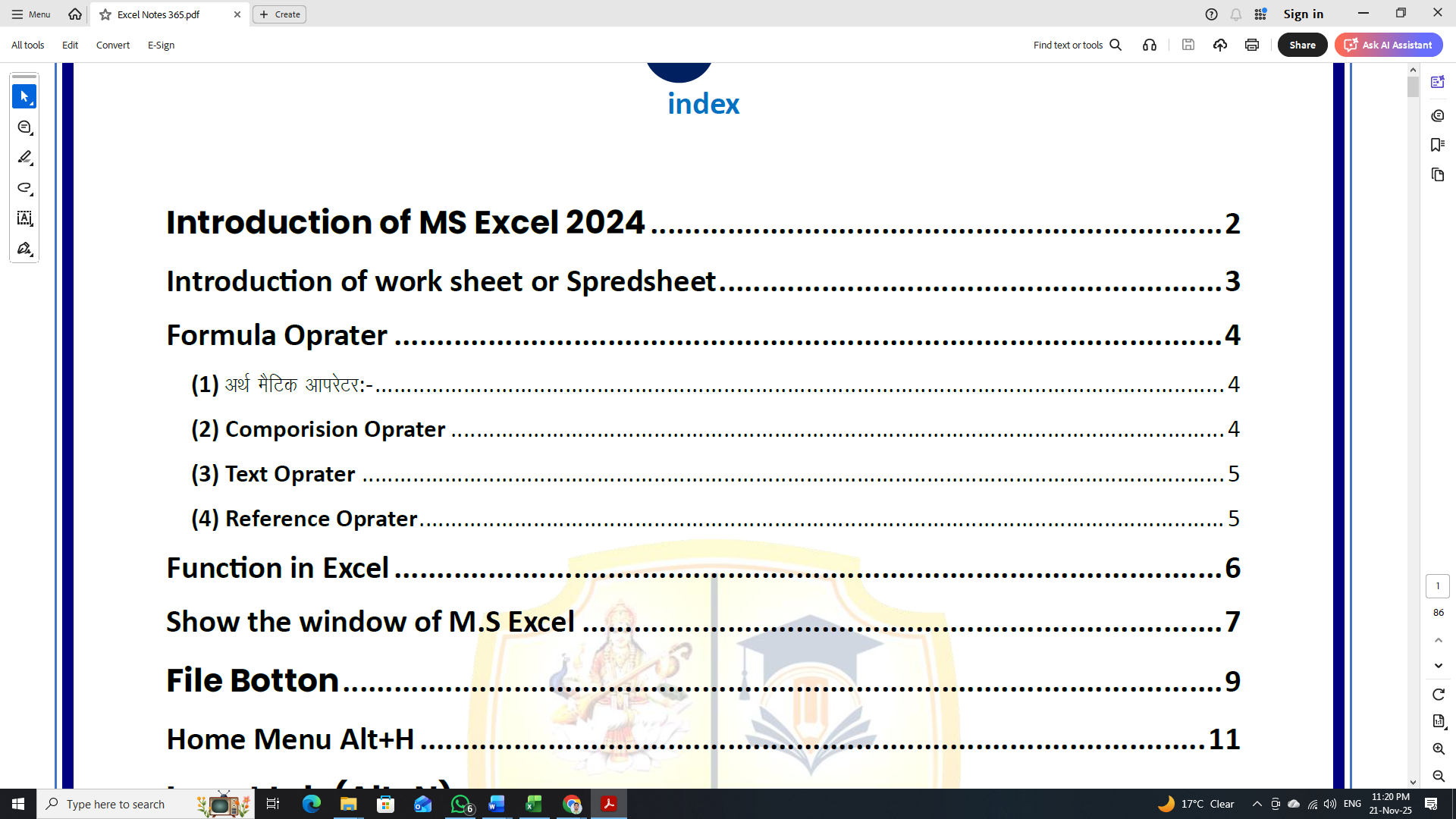 MS EXCEL NOTES 2024/365 - Image 2