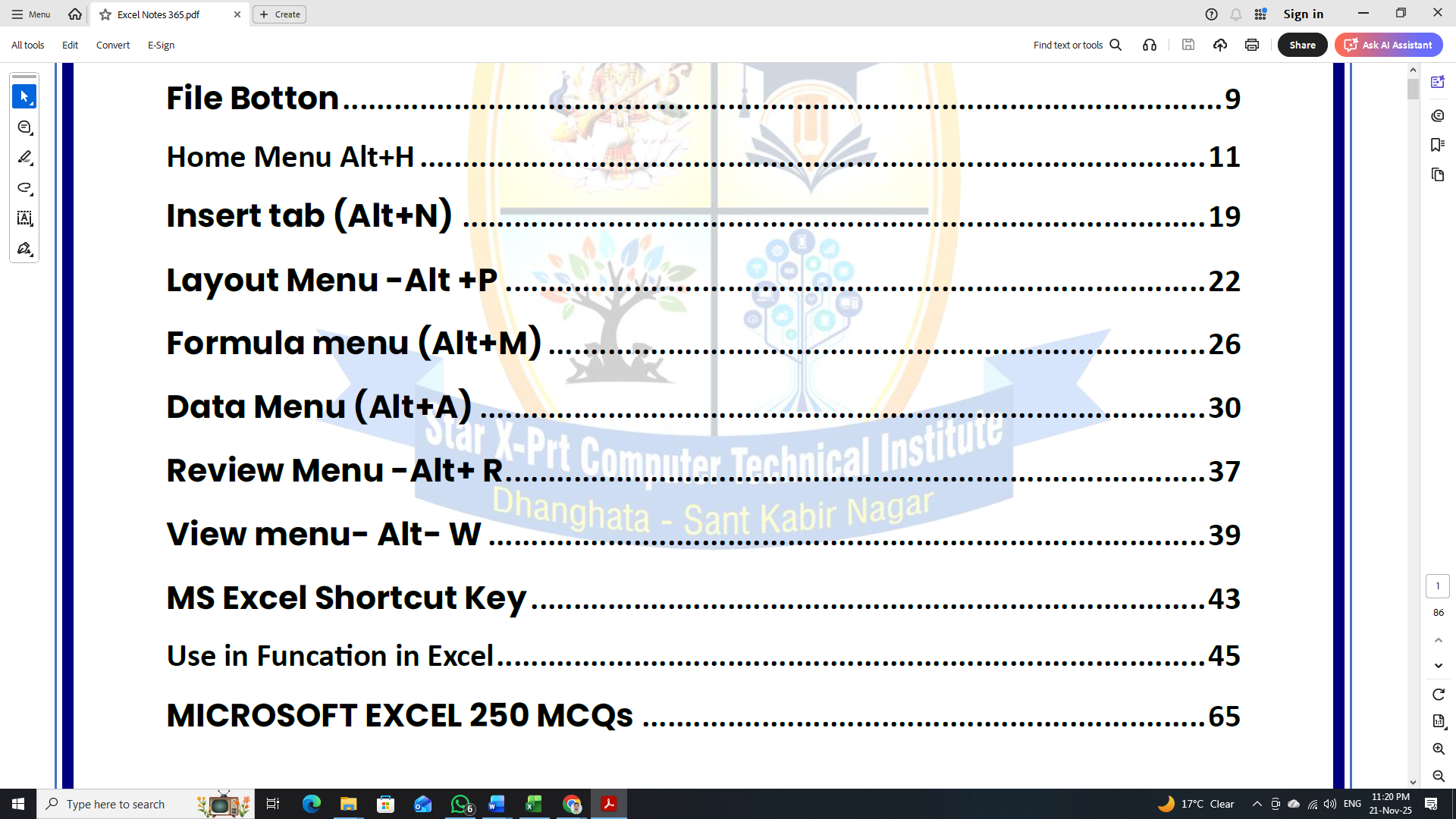 MS EXCEL NOTES 2024/365 - Image 3