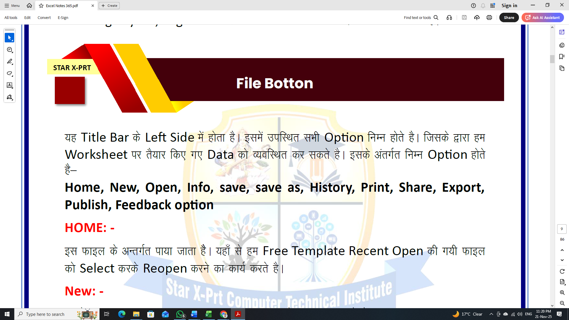 MS EXCEL NOTES 2024/365 - Image 7